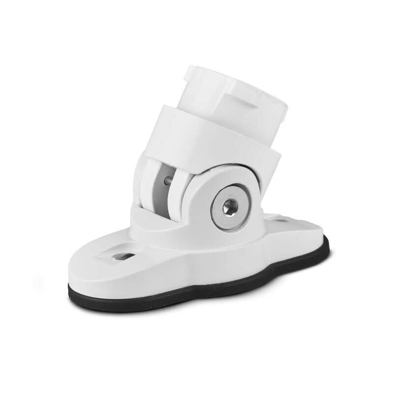 DS18 Swivel Flat Mounting Bracket For NXL-X and CF-X Towers For Malibu Boats White - FLMBX-MALIBU/WH