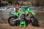 Yoshimura KX250/X 21-24 RS-12 Stainless Full Exhaust, w/ Aluminum Muffler