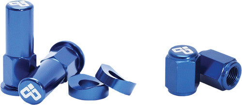 DUBYA Rim Lock Nut & Valve Stem Cap Kit - 68-051D