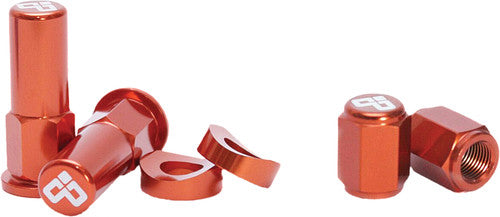 DUBYA Rim Lock Nut & Valve Stem Cap Kit - 68-051O