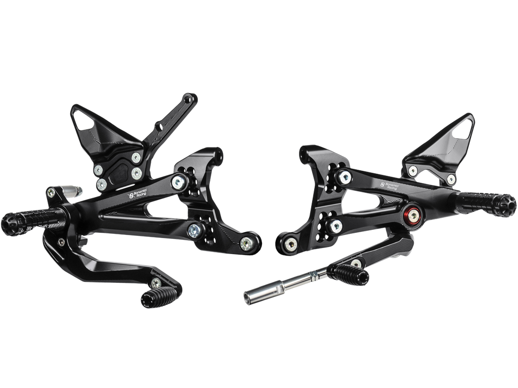 Bonamici Ducati Streetfighter V2 Rearsets (SingleArm Rear)