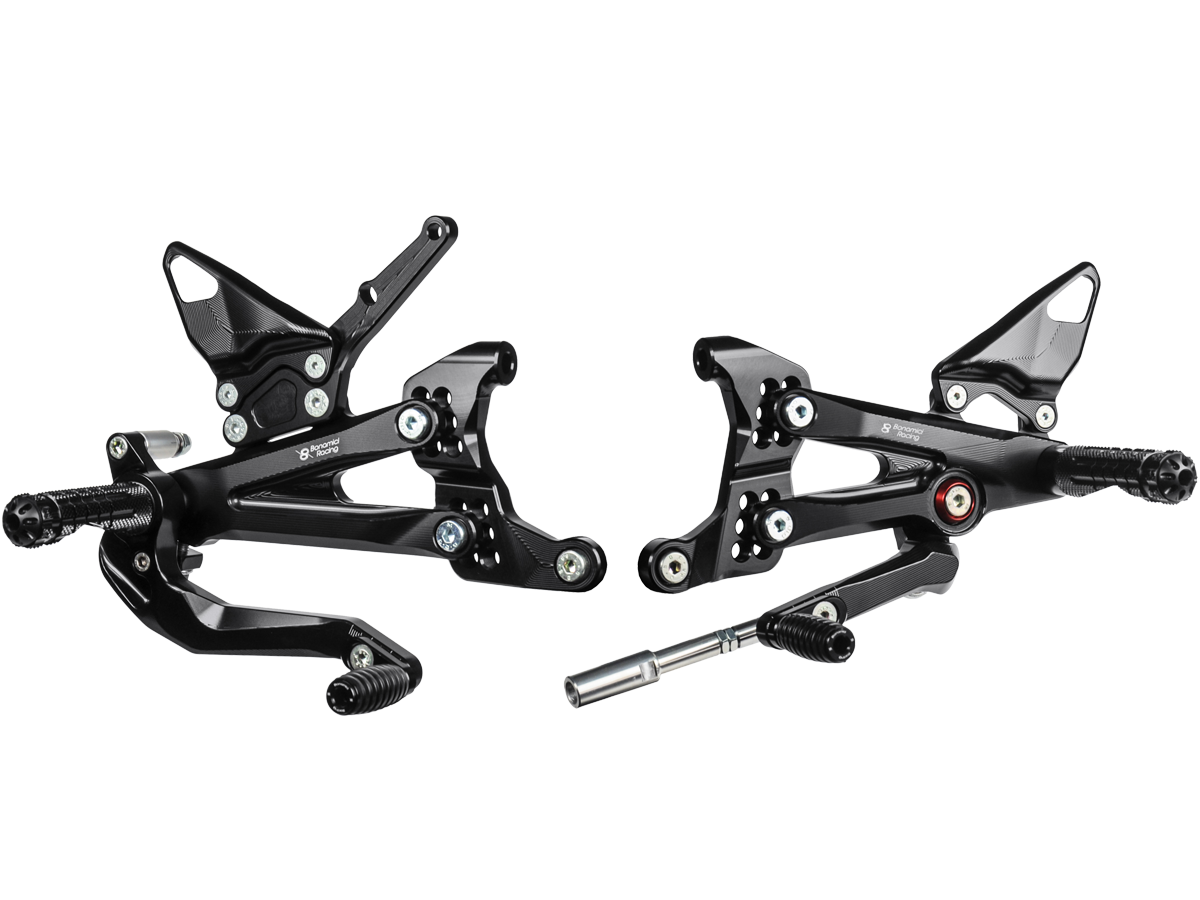 Bonamici Ducati Streetfighter V2 Rearsets (SingleArm Rear)