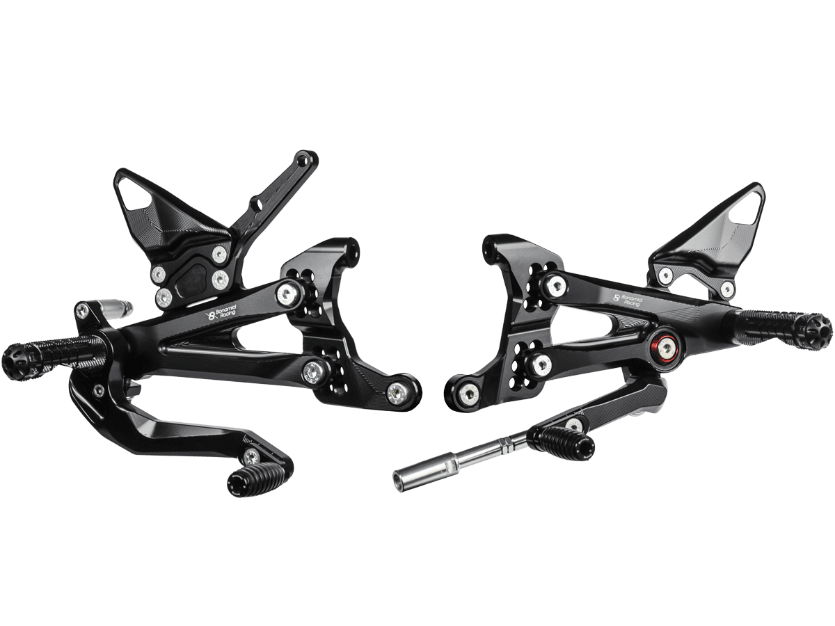 Bonamici Ducati Streetfighter V4/S Rearsets (SingleArm Rear)