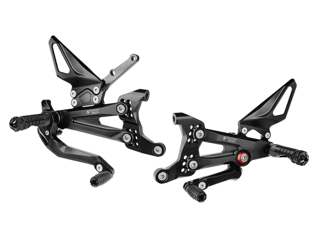 Bonamici Ducati Panigale V4 S/R Rearsets (SingleArm Rear)