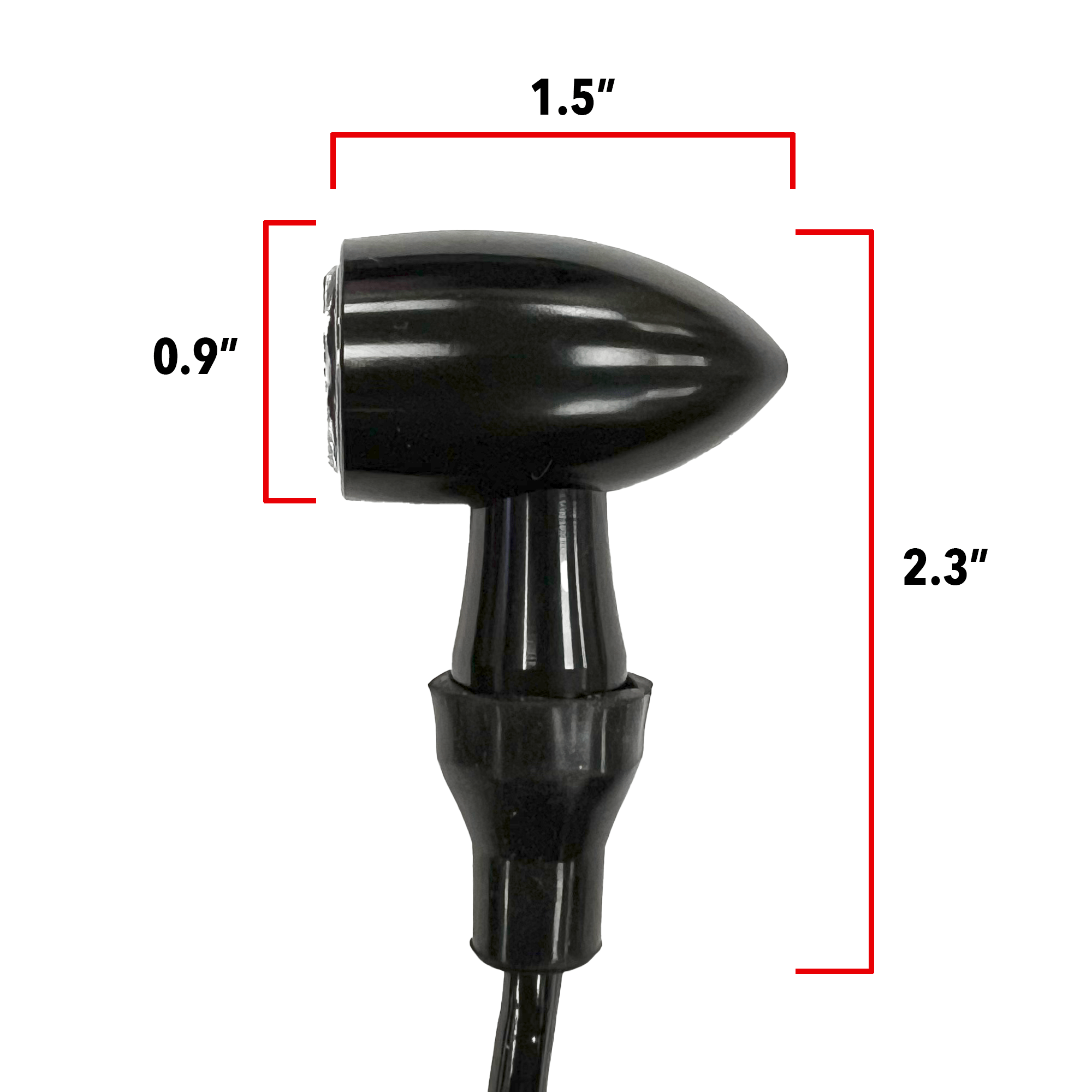 Eagle Lights BULLETBEAM Front LED Turn Signals with Running Lights for Indian® Scout, Bobber, Sixty, Rogue - 2 Lights