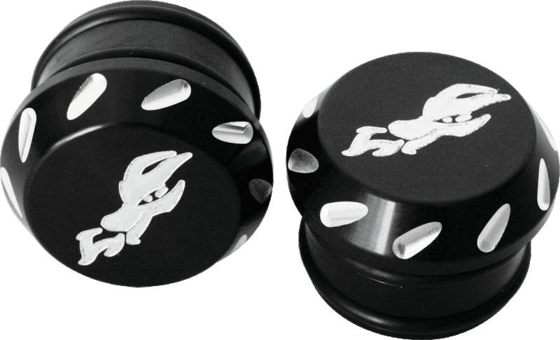 DragonFire Racing Billet Tube Endcap 1.5 in . - Black Anodized - 521003