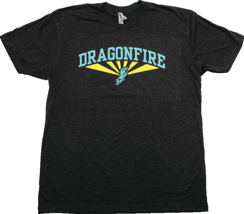 DragonFire Racing Dfr Az Tee Teal/Hi-Vis Sm - 523117