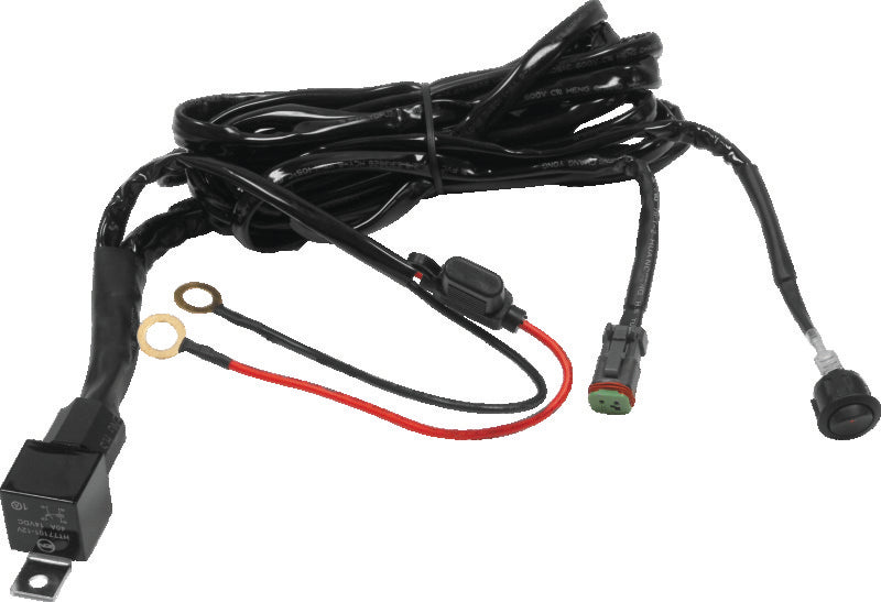 DragonFire Racing Extreme LED Light Bar Harnesses - Single - 521486