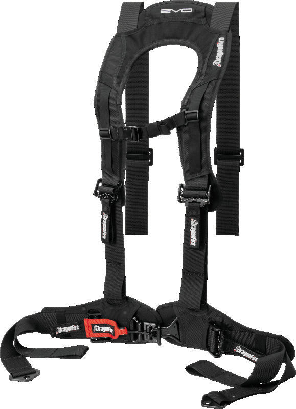 DragonFire Racing Harness Evo- Black - 520761