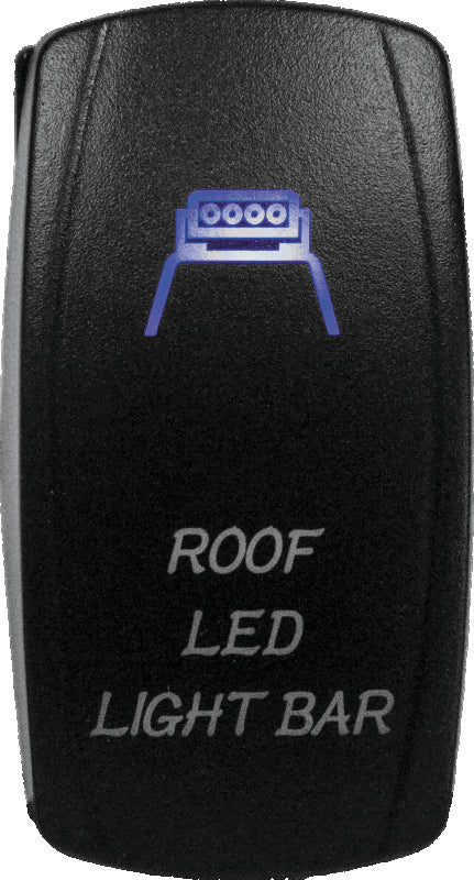 DragonFire Racing Lighted Switch Roof Led On/Off Blue - 521395