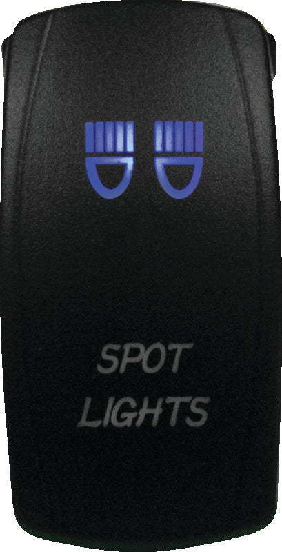 DragonFire Racing Lighted Switch Spot Light On/Off Blue - 521385