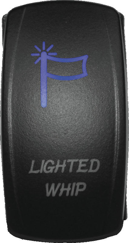 DragonFire Racing Lighted Switch Whip On/Off Blue - 521393