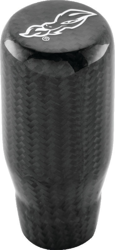 DragonFire Racing Shift Knob Long- Gray Carbon Fiber - 522636