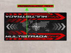 MPM Motorcycle Mat for Ducati Multistrada V2 - MM7162