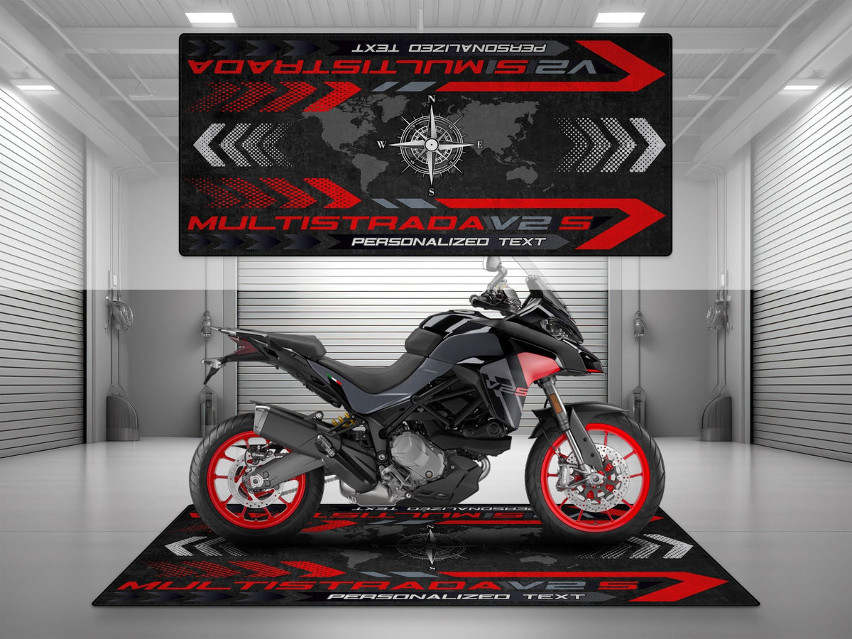 MPM Motorcycle Mat for Ducati Multistrada V2 S - MM7163