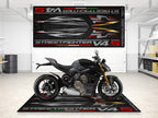 MPM Motorcycle Mat for Ducati Streetfighter V4 S - MM7260