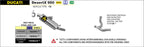 IN STOCK OPEN BOX Arrow Indy Race Slip-on Exhaust, Aluminum for Ducati DesertX 950 2022-2024 72638AO