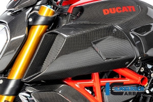 Ilmberger Carbon Fiber LEFT Air Intake Cover - Ducati Diavel 1260 / Diavel 1260 S 2019-2022