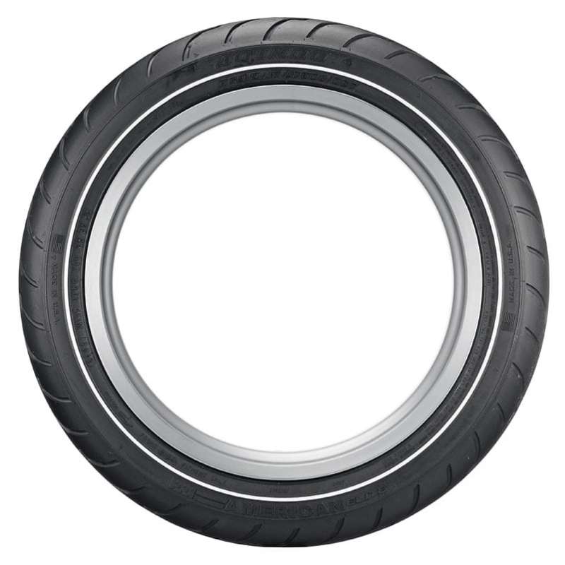 Dunlop American Elite Bias Front Tire - MT90B16 M/C 72H TL - Narrow Whitewall - 45131353
