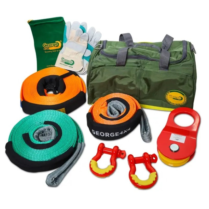 Dynojet 8-Piece Winch Recovery/Extraction Kit - 99900003