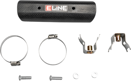 E-LINE ACCESSORIES Carbon Fiber Heat Shields - UNIV6A