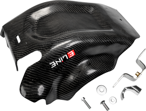 E-LINE ACCESSORIES Carbon Fiber Skid Plates - MSP25017C