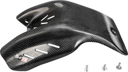E-LINE ACCESSORIES Carbon Fiber Skid Plates - MSP35018T