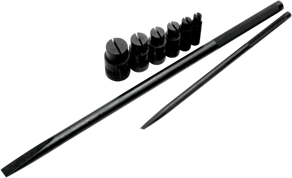 MOTION PRO Wheel Bearing Remover Set - Wheel Bearing Remover / Split Collet / Metric / 10/12/15/17/20/25 mm / Set 3801-0031