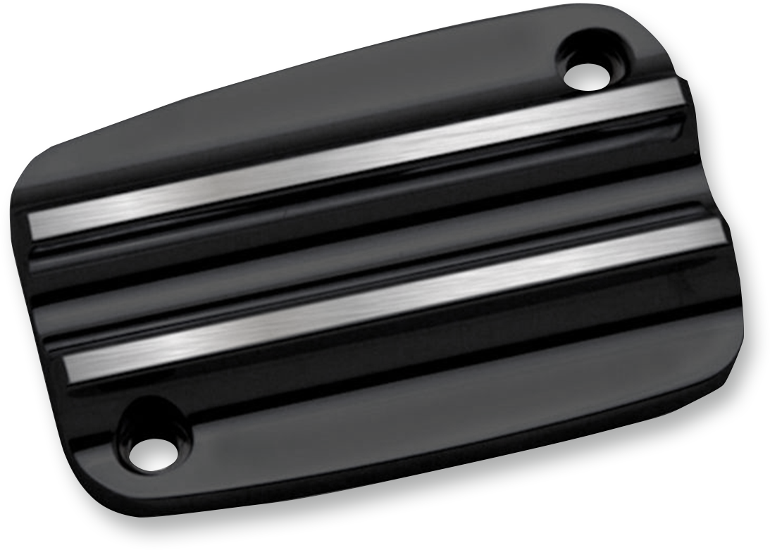 COVINGTONS Master Cylinder Cover - Brake / Front / Finned / Black 0610-1957