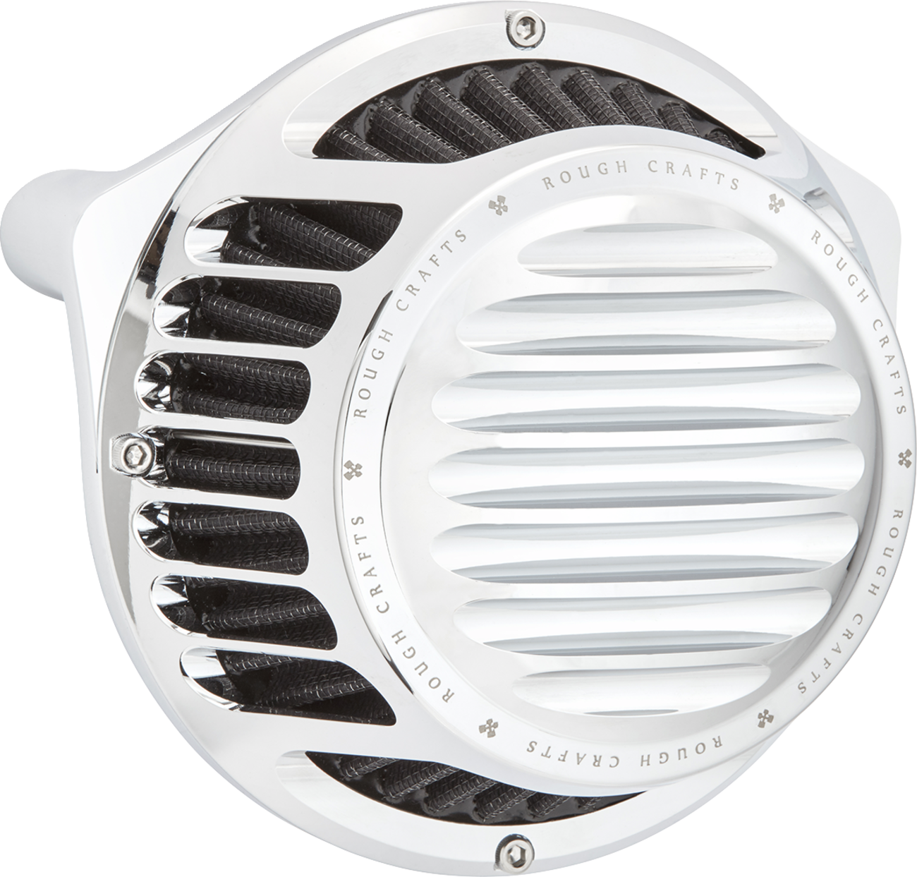 ARLEN NESS Rough Craft Air Cleaner Kit - Chrome 1010-3265