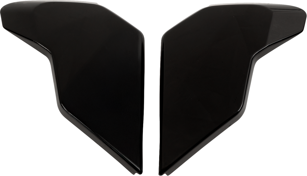 ICON Ultraflite™ Helmet Side Plates — Solid - Ultraflite™ Side Plates / Gloss Black 0133-1712