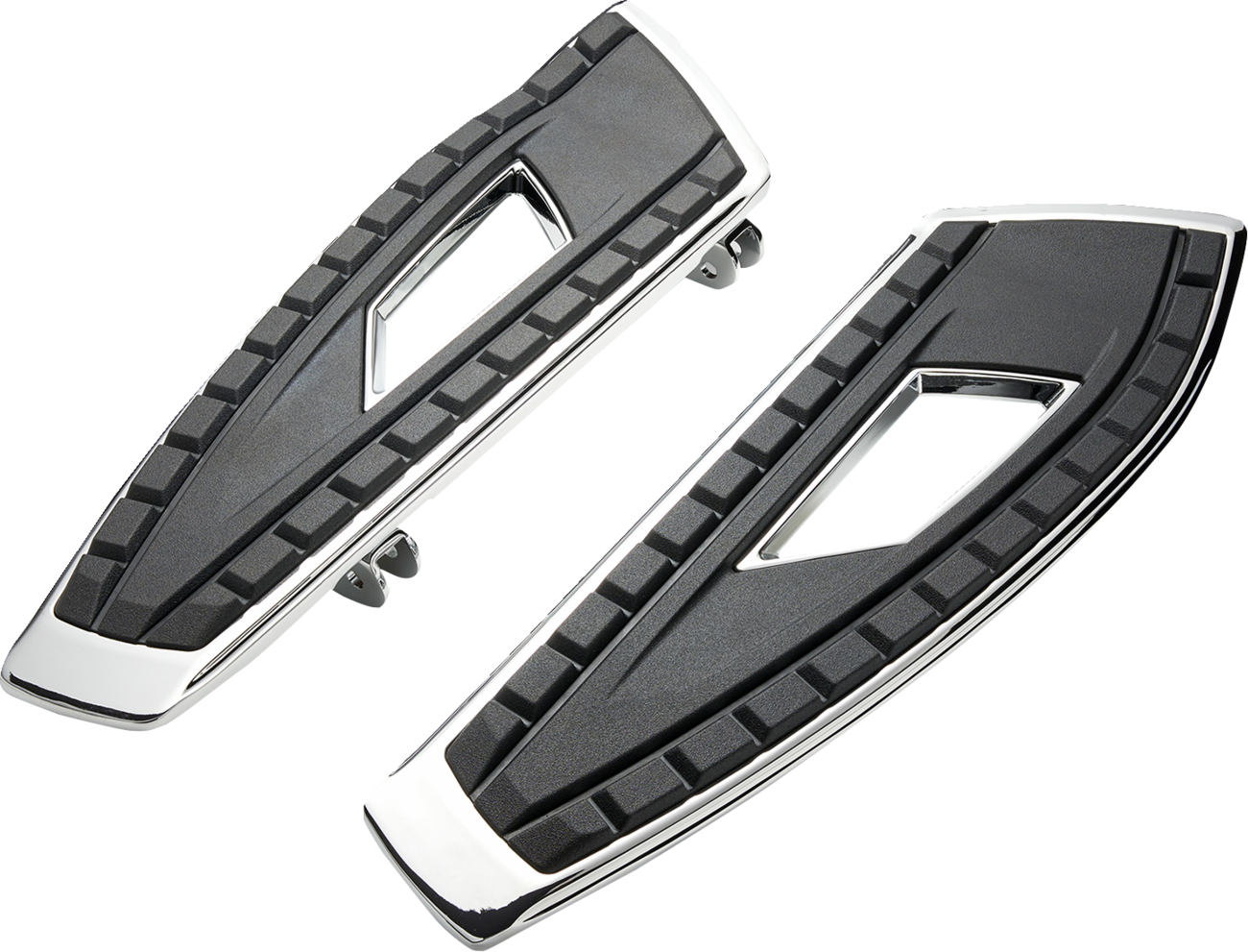 CIRO Chicane™ Floorboards - Driver / Chrome 1621-1168
