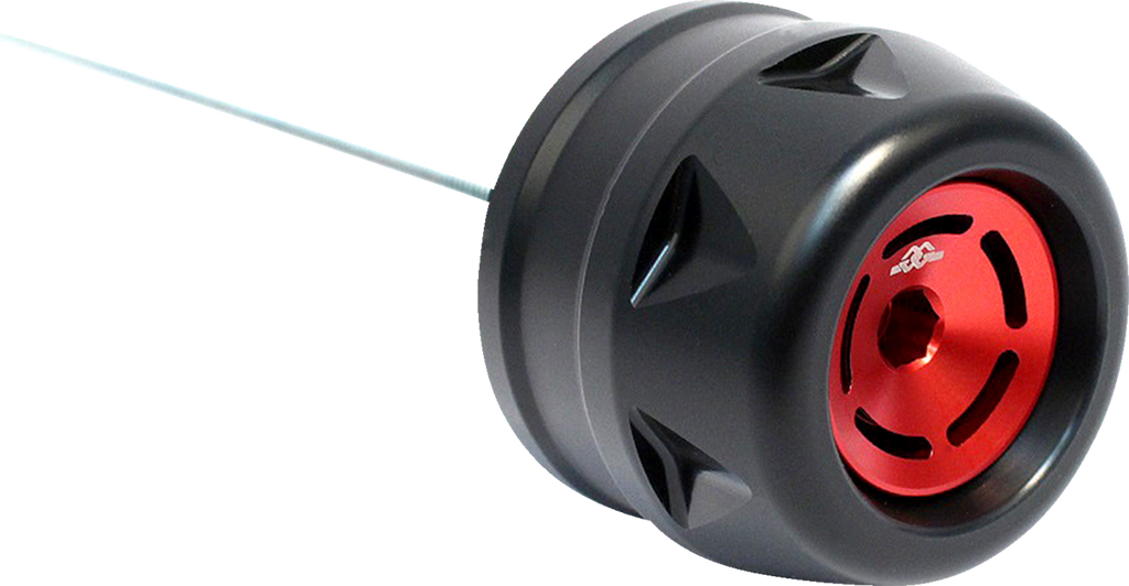 GILLES TOOLING Axle Protector - Rear Axle Protector / Black / Yamaha 1231-0654