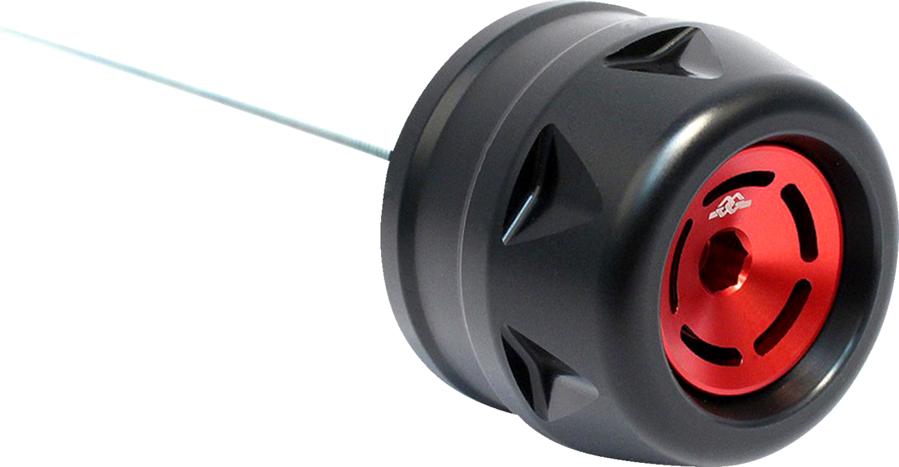 GILLES TOOLING Axle Protector - Rear Axle Protector / Black / Yamaha 1231-0654