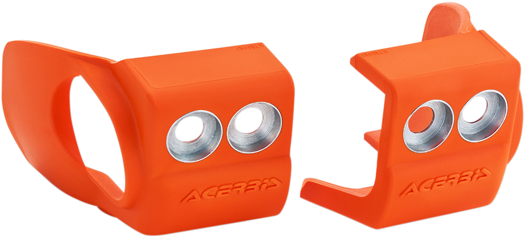 ACERBIS Fork Shoe Protectors - Orange 0412-0464