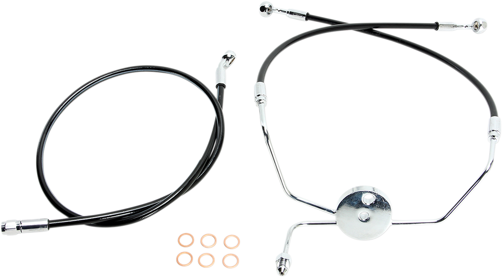 MAGNUM SHIELDING XR Stainless Extreme Response Front Brakeline Kit