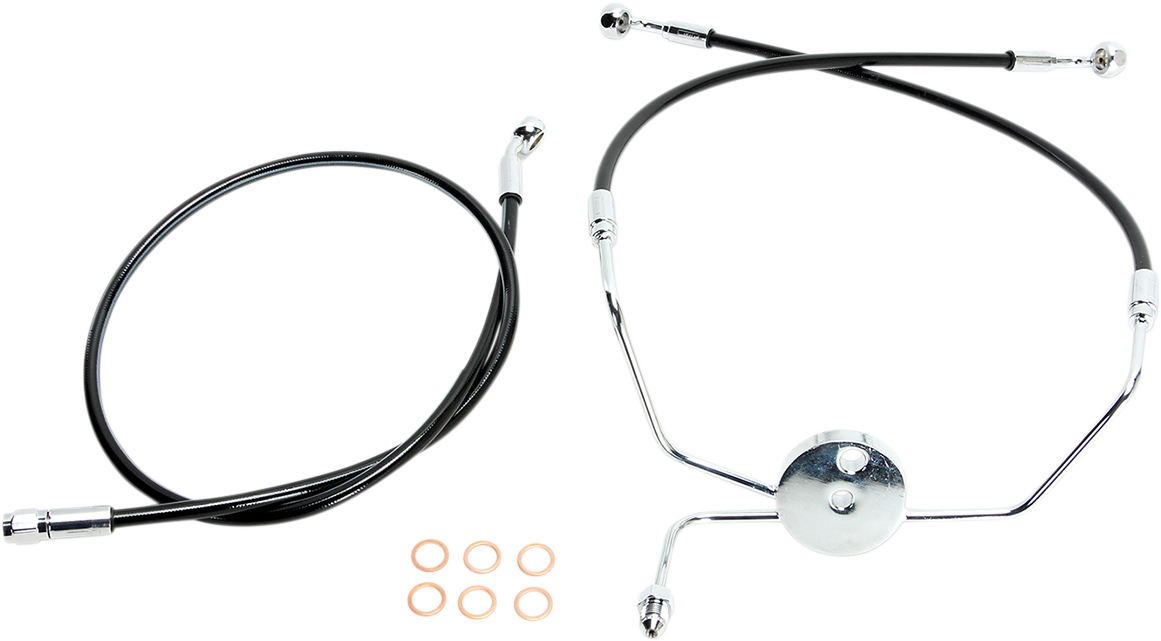 MAGNUM SHIELDING XR Stainless Extreme Response Front Brakeline Kit