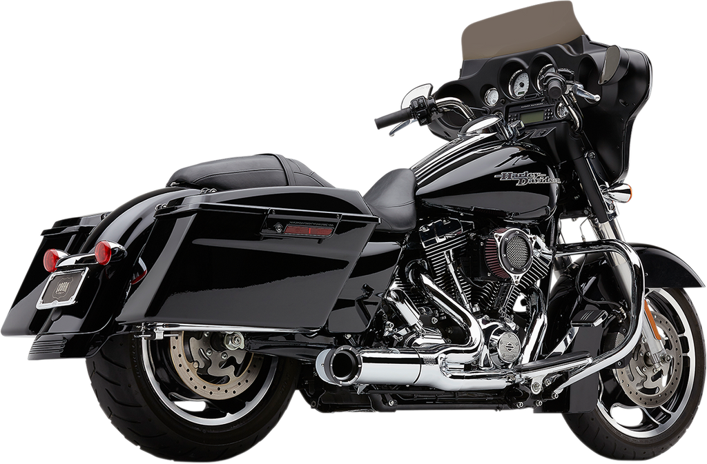 Cobra Turn Out 2-into-1 Exhaust System - Chrome 6270-1