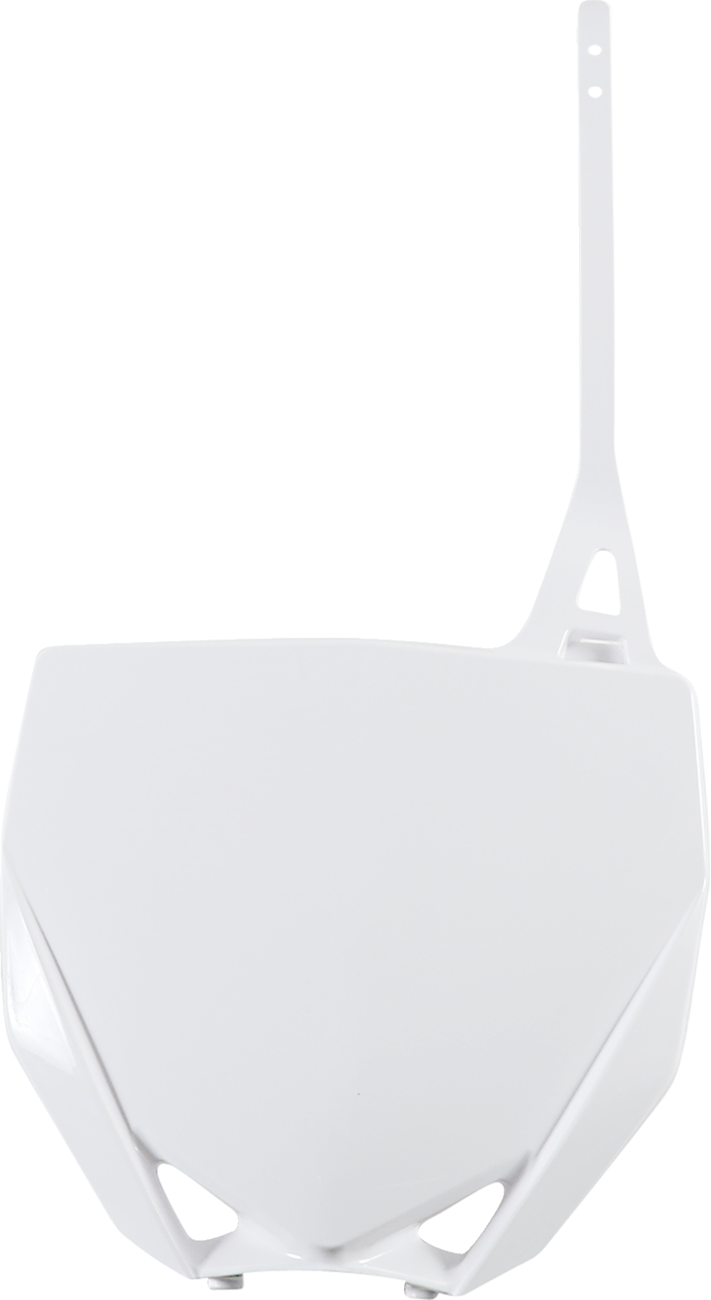 ACERBIS Front Number Plate - White 0520-2608