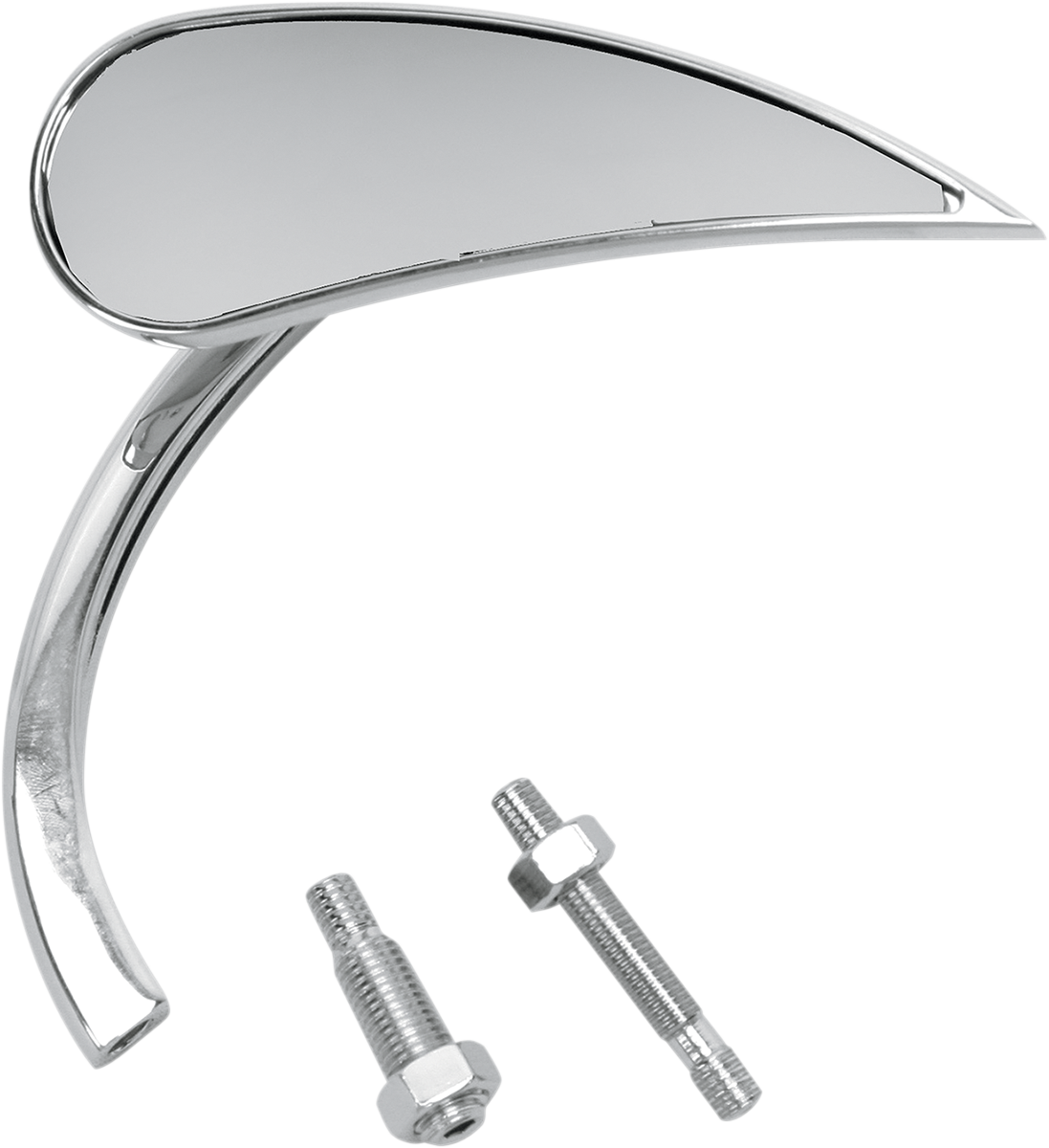 ARLEN NESS Mirror - Micro / Rad 2 / Side View / Teardrop / Chrome / Right 0640-0498