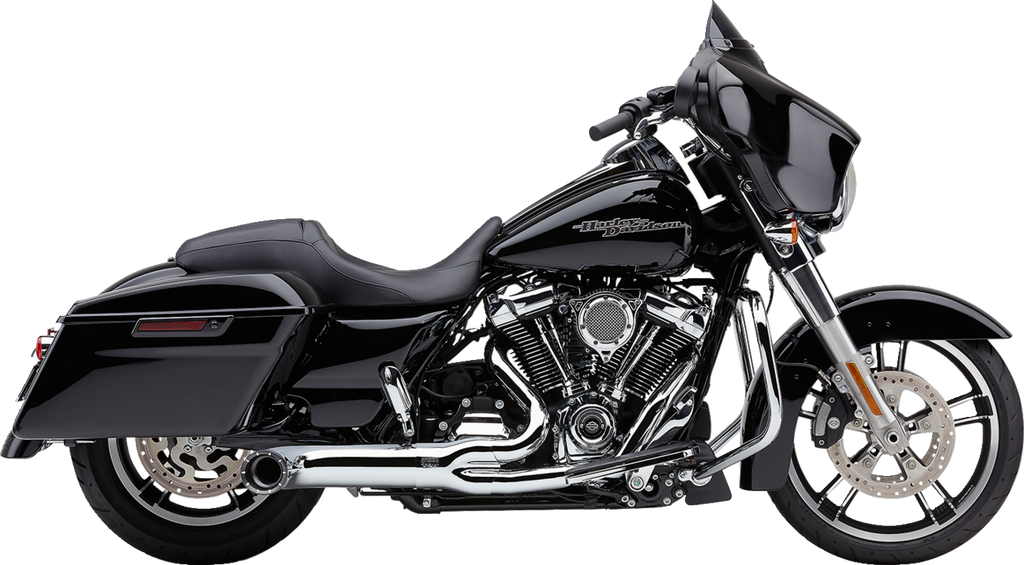 Cobra Turn Out 2-into-1 Exhaust System - Chrome 6270-1