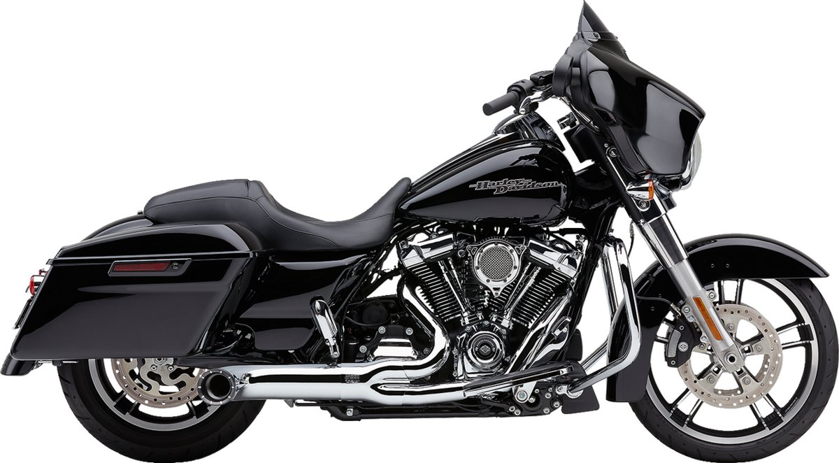 Cobra Turn Out 2-into-1 Exhaust System - Chrome 6270-1