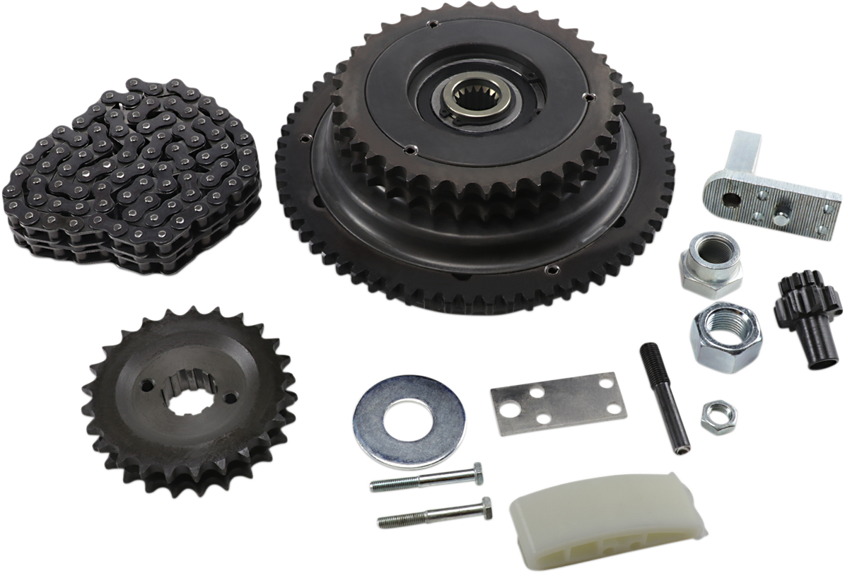 BELT DRIVES LTD. Primary Chain Drive System w/Clutch - Electric Start / '90-'06 Big Twin DS-191018