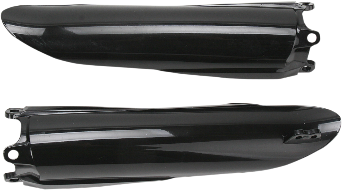 ACERBIS Fork Covers - Lower / Black 0412-0123
