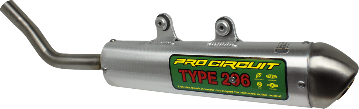 Pro Circuit Type 296 S/A Silencer - Beta 13102530-A
