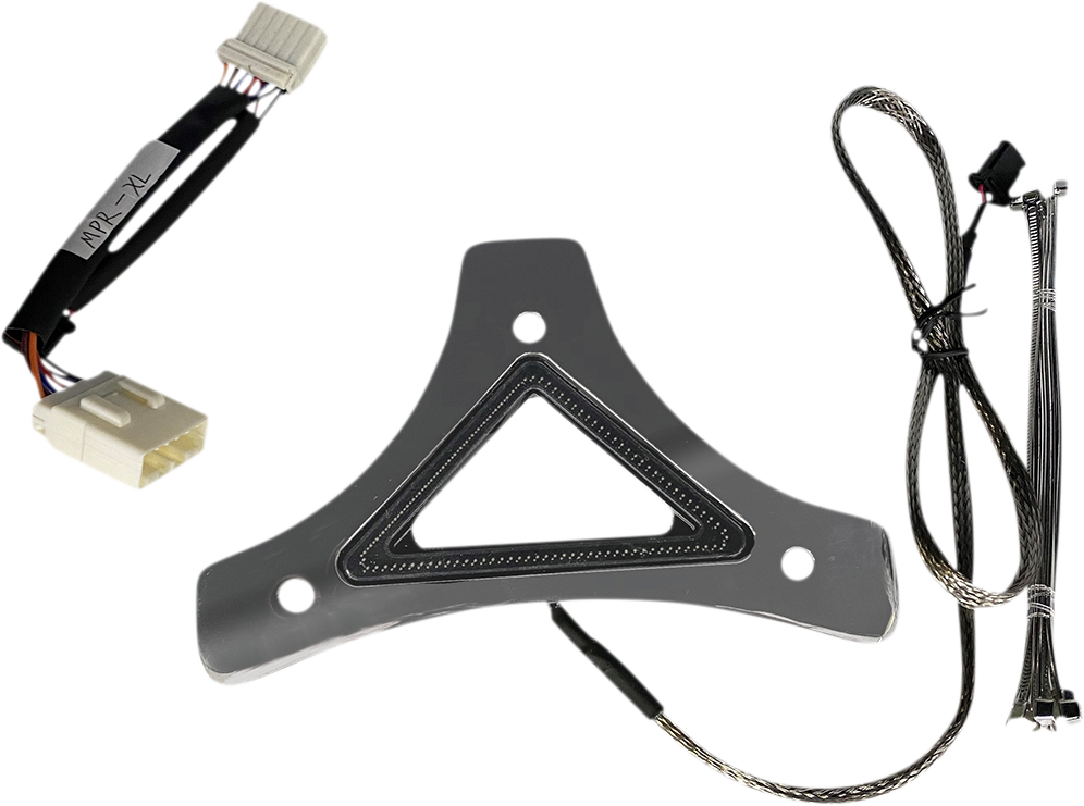 CUSTOM DYNAMICS LED Backrest Light - Run/Brake / Chrome 2040-2612