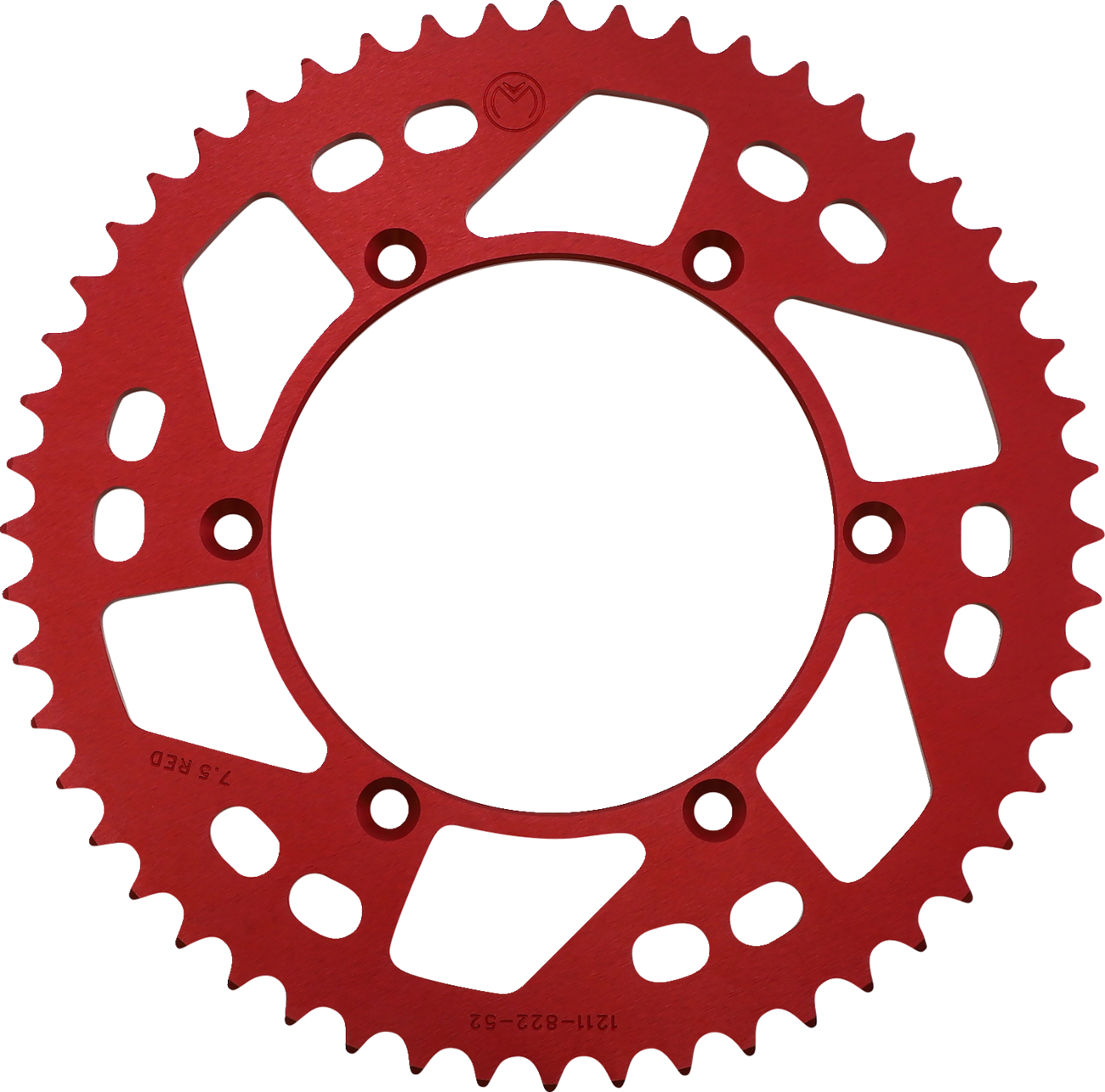 MOOSE OFFROAD Rear Aluminum Sprocket - Rear Sprocket / 52 Tooth / Beta/Gas Gas/Sherco/Suzuki 1211-1654