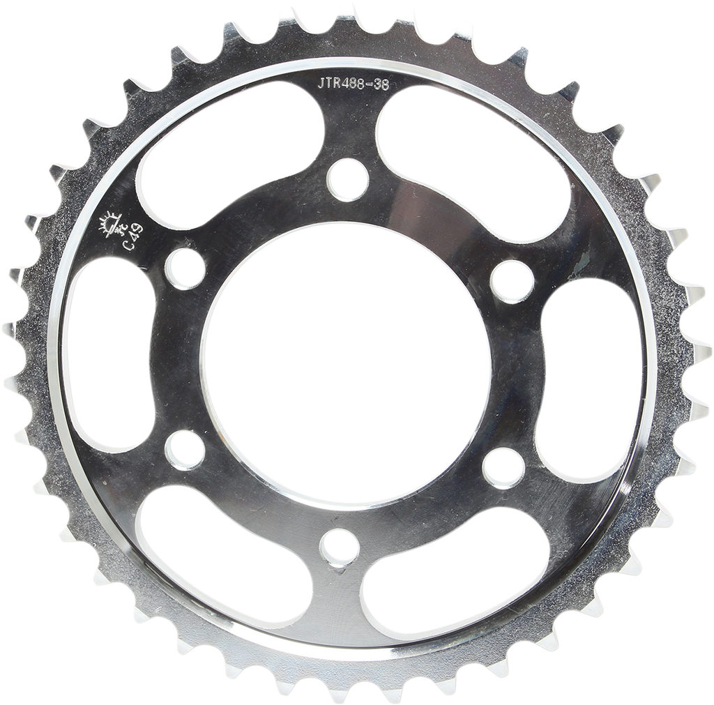 JT SPROCKETS Steel Rear Sprocket - Sprocket / Rear / Kawasaki / 38-Tooth JTR488-38