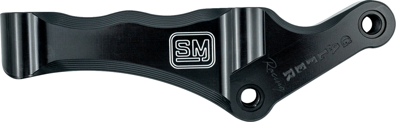 GBRAKES Oversize Front Radial Brake Caliper Bracket - Brake Caliper Bracket Radial Mount / Black / 12.5-13" 1701-0787