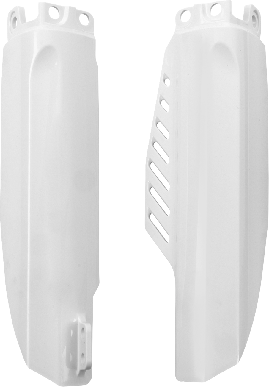ACERBIS Fork Cover - Lower / White / Honda 0412-0633